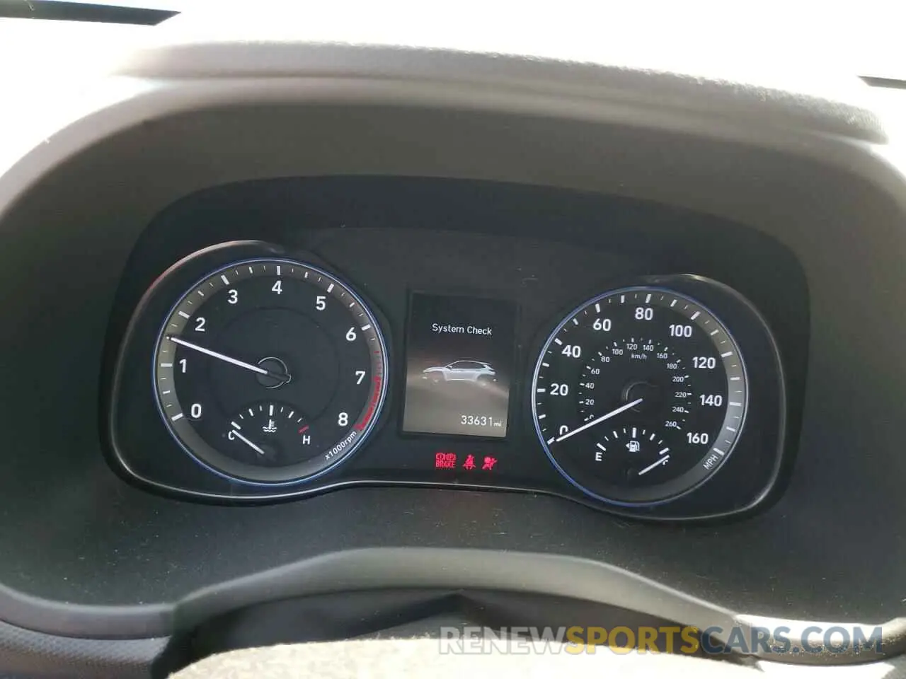 9 fotografías del automóvil dañado KM8K2CAAXLU467298 HYUNDAI KONA 2020