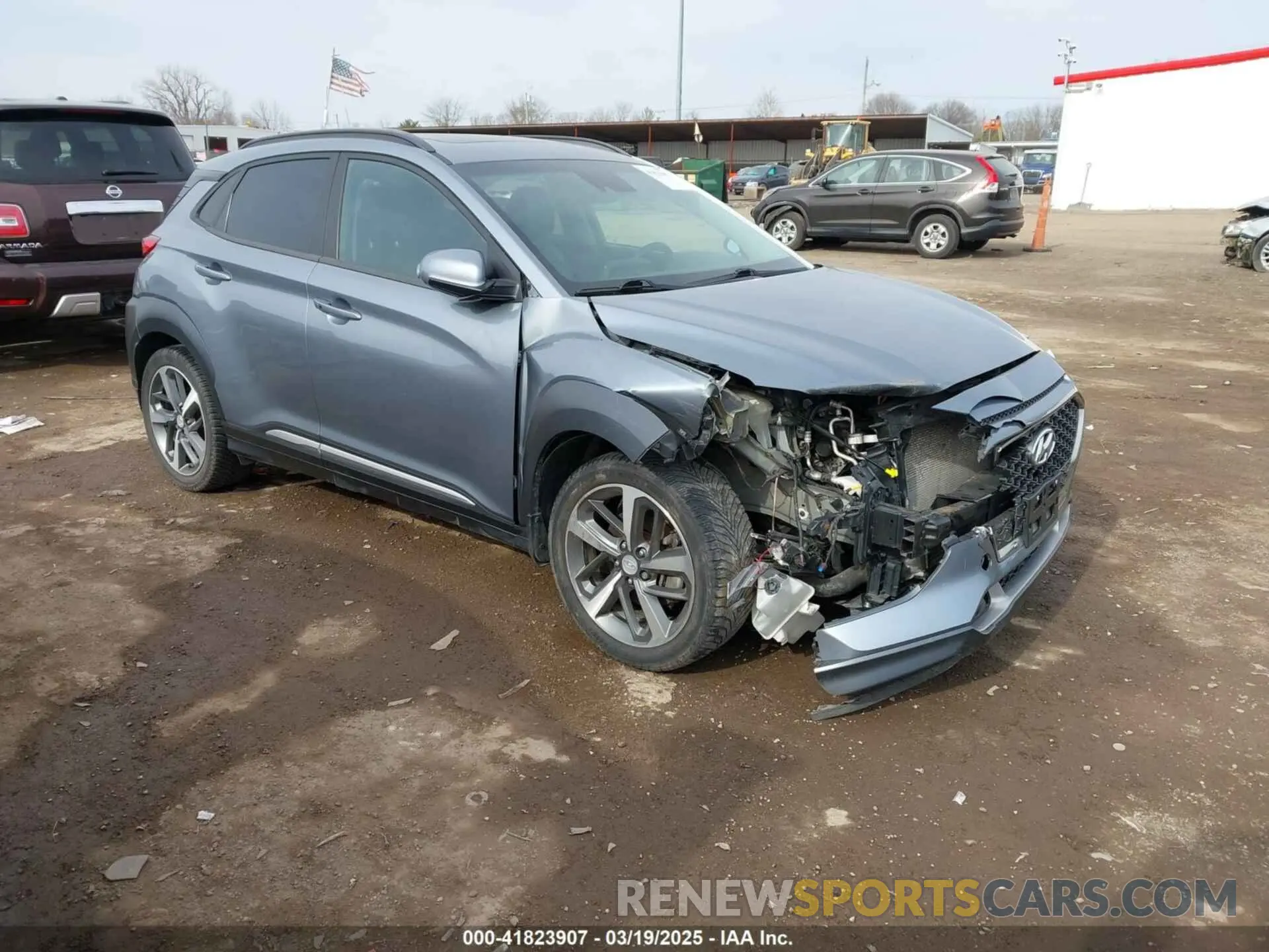 1 fotografías del automóvil dañado KM8K33A53LU398258 HYUNDAI KONA 2020