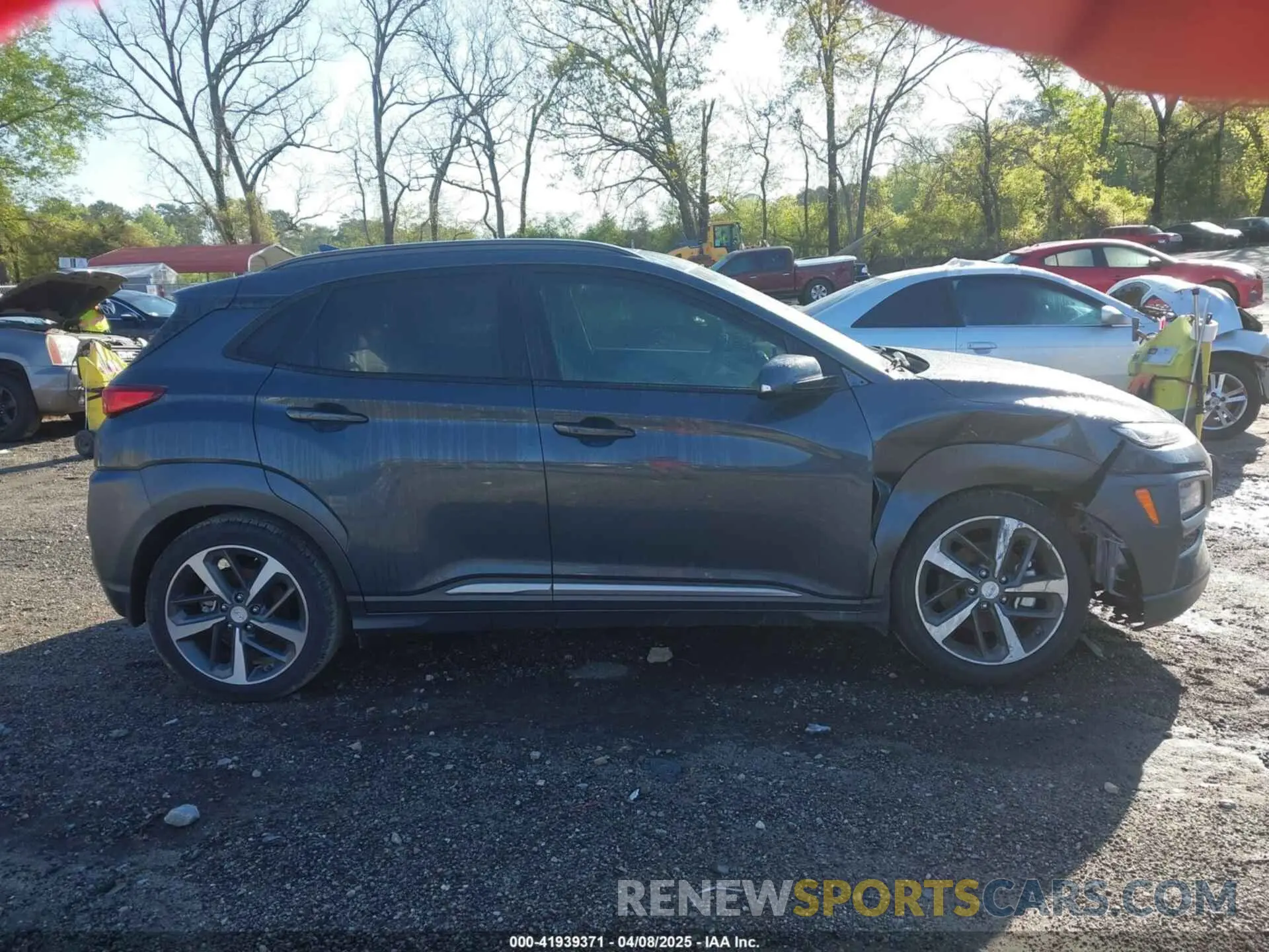 13 fotografías del automóvil dañado KM8K33A53LU564746 HYUNDAI KONA 2020