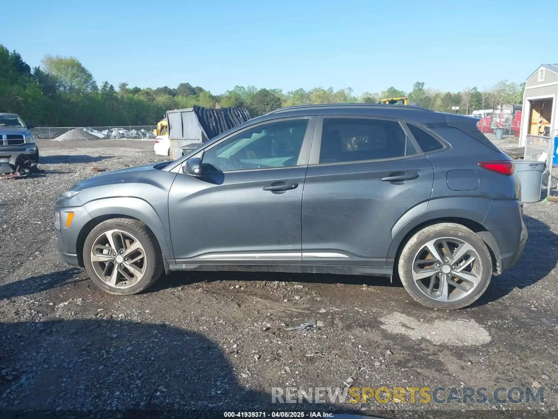 14 fotografías del automóvil dañado KM8K33A53LU564746 HYUNDAI KONA 2020