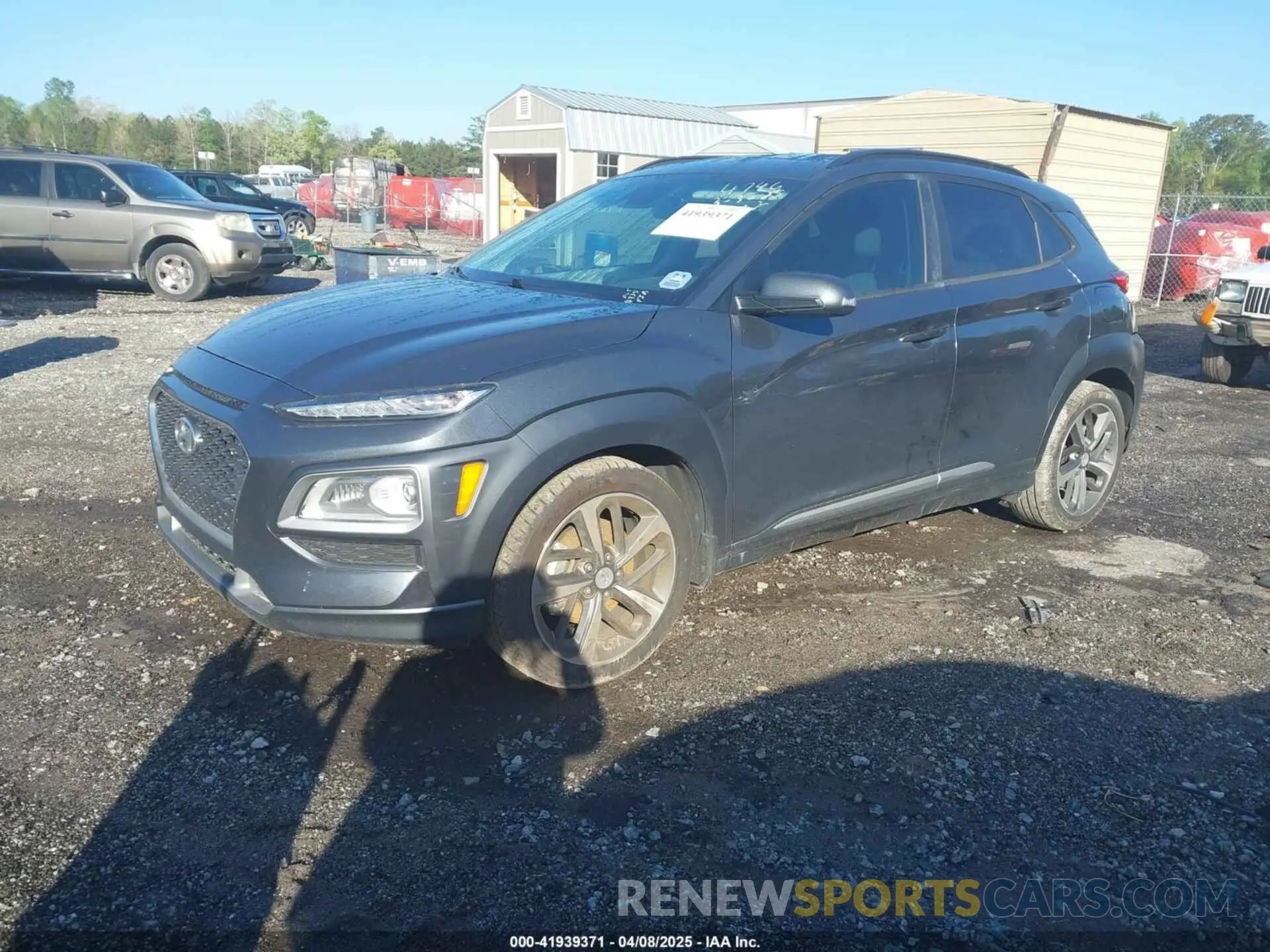 2 fotografías del automóvil dañado KM8K33A53LU564746 HYUNDAI KONA 2020