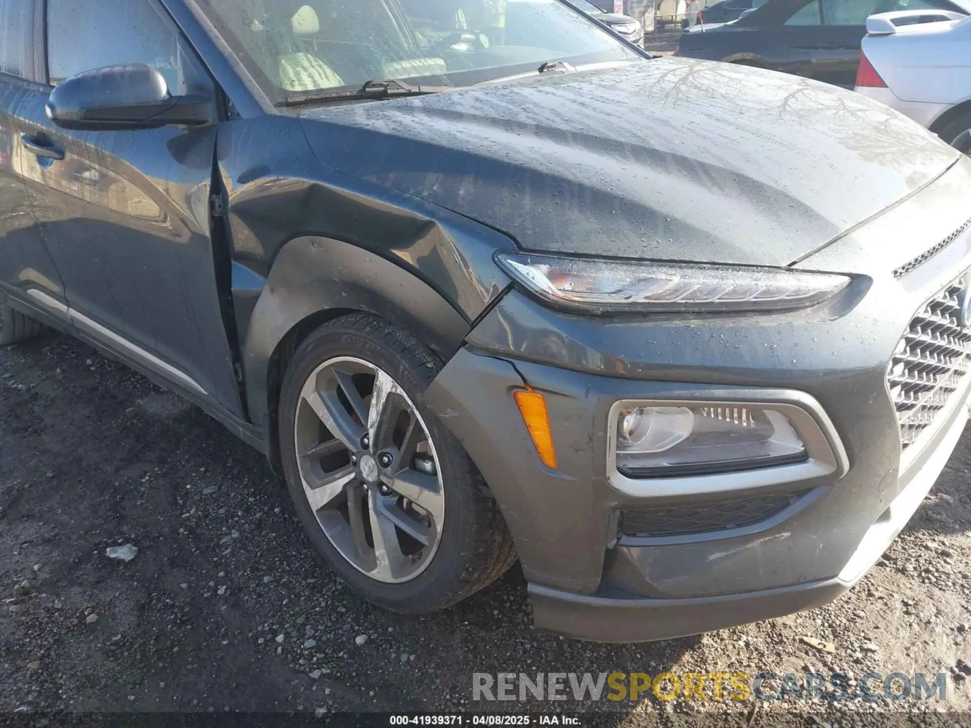 6 fotografías del automóvil dañado KM8K33A53LU564746 HYUNDAI KONA 2020