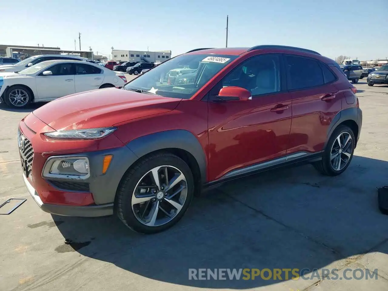 1 fotografías del automóvil dañado KM8K33A54LU487918 HYUNDAI KONA 2020