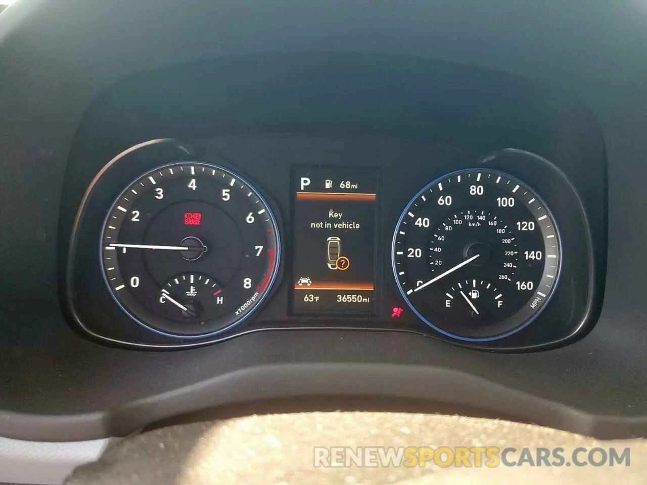 9 fotografías del automóvil dañado KM8K33A54LU487918 HYUNDAI KONA 2020