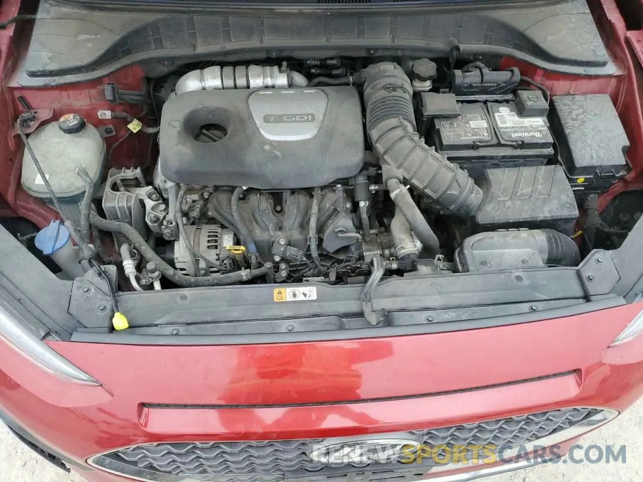 11 fotografías del automóvil dañado KM8K33A54LU542934 HYUNDAI KONA 2020