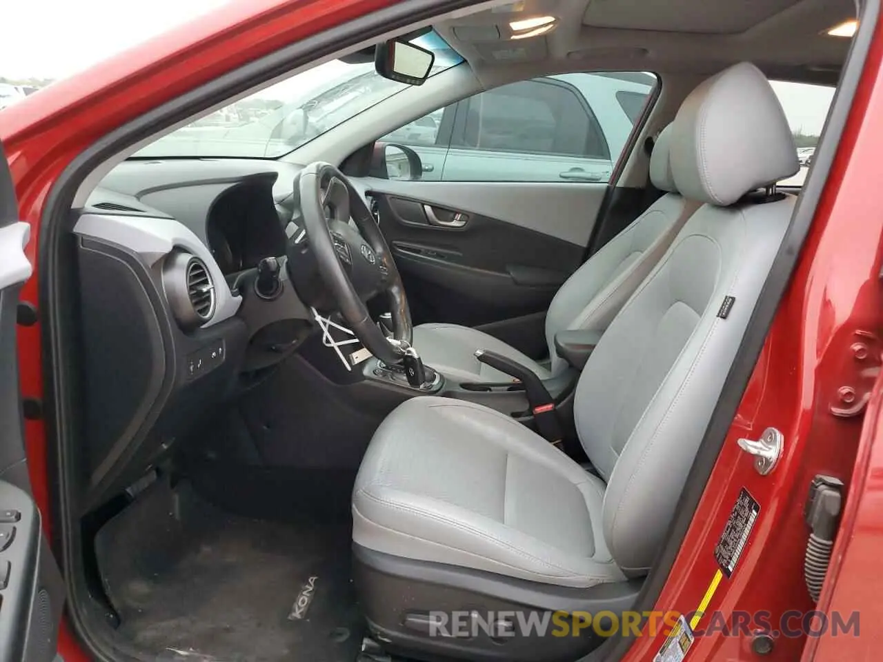 7 fotografías del automóvil dañado KM8K33A54LU542934 HYUNDAI KONA 2020