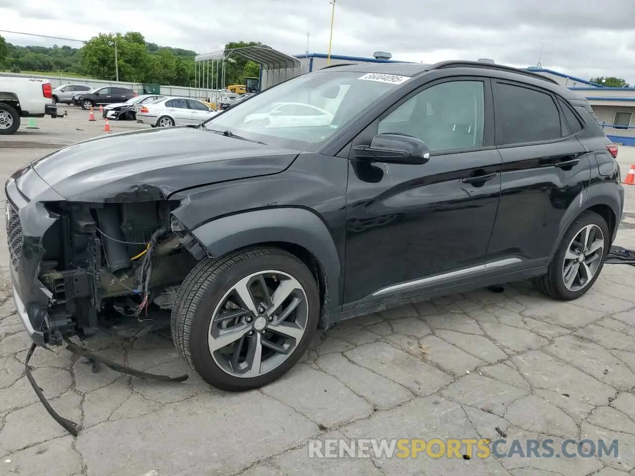 1 fotografías del automóvil dañado KM8K33A58LU447857 HYUNDAI KONA 2020