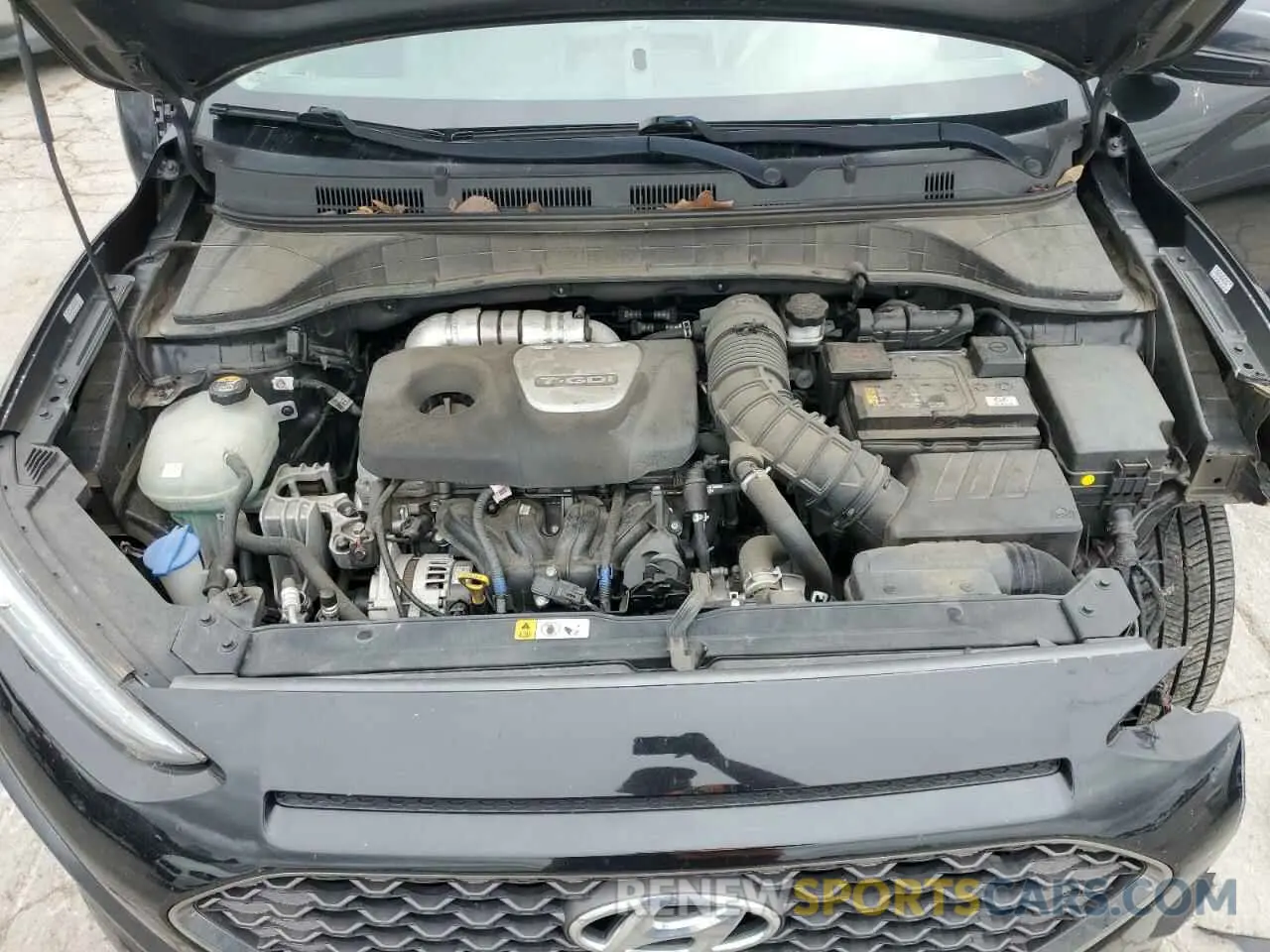 12 fotografías del automóvil dañado KM8K33A58LU447857 HYUNDAI KONA 2020