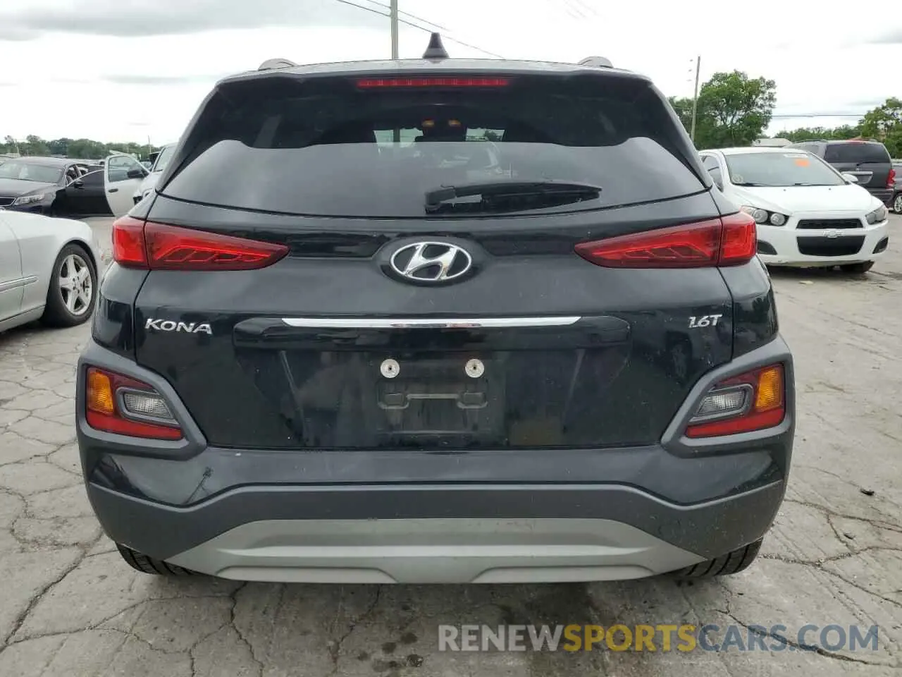 6 fotografías del automóvil dañado KM8K33A58LU447857 HYUNDAI KONA 2020