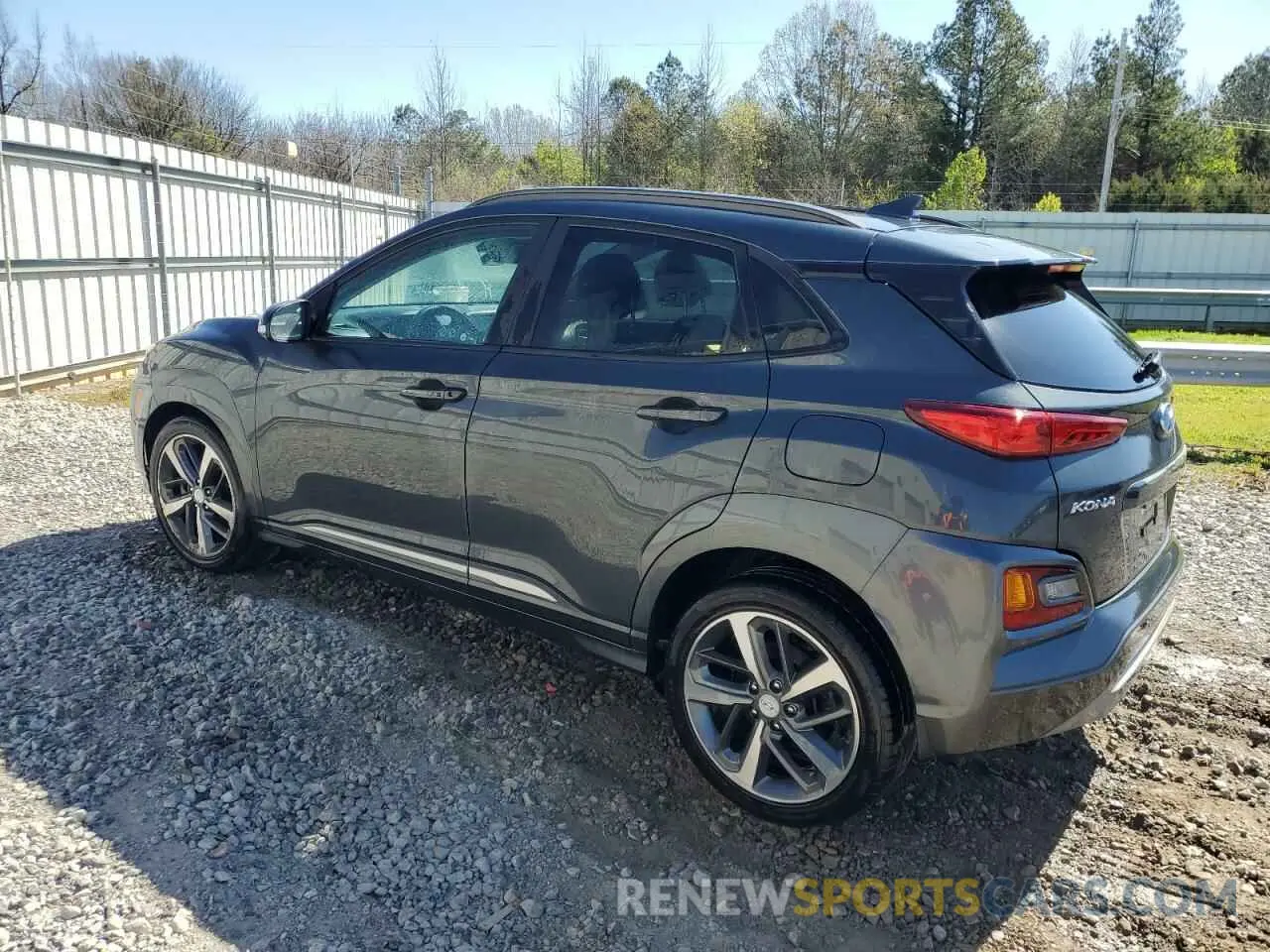 2 fotografías del automóvil dañado KM8K33A5XLU410194 HYUNDAI KONA 2020