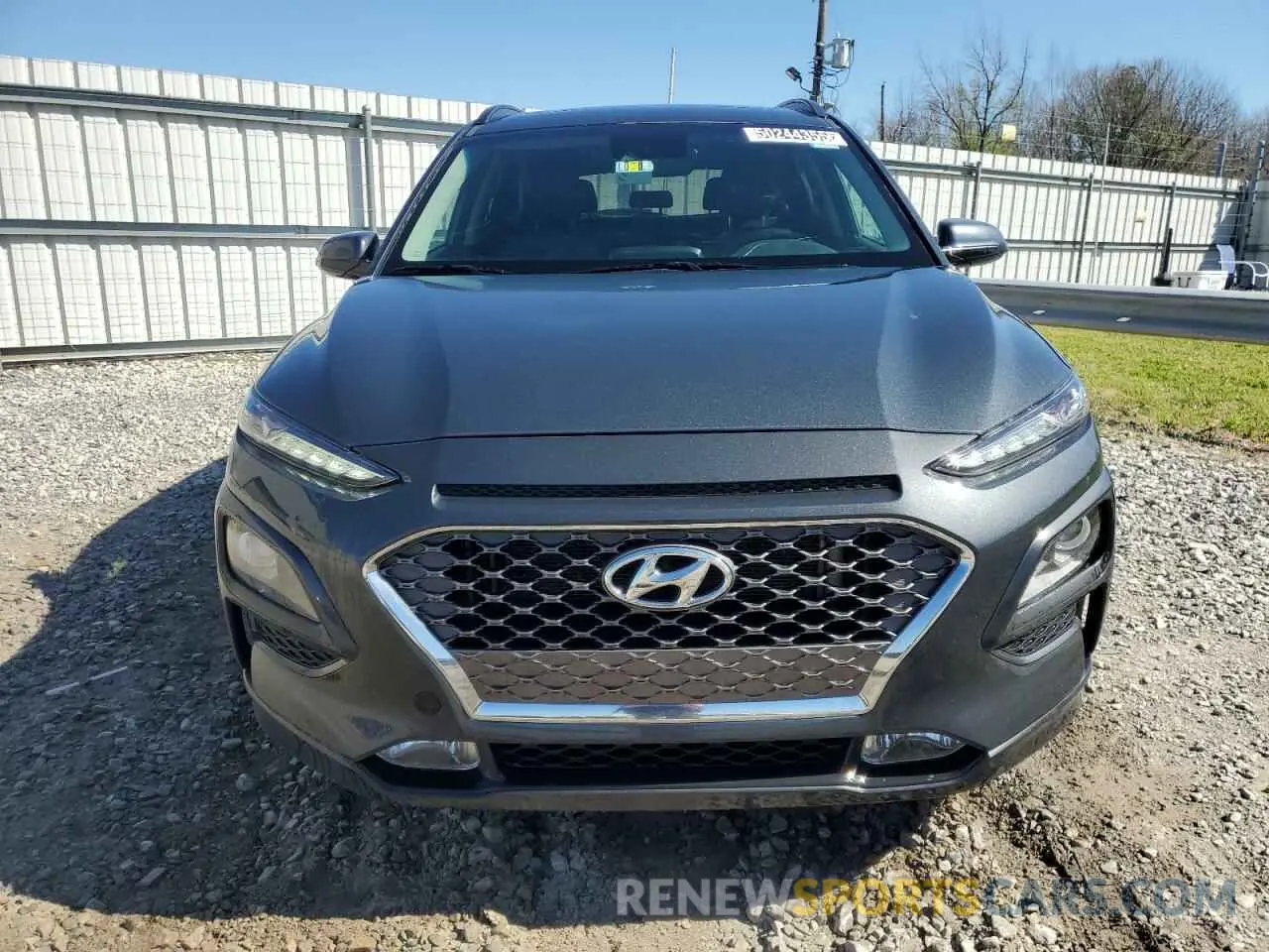5 fotografías del automóvil dañado KM8K33A5XLU410194 HYUNDAI KONA 2020