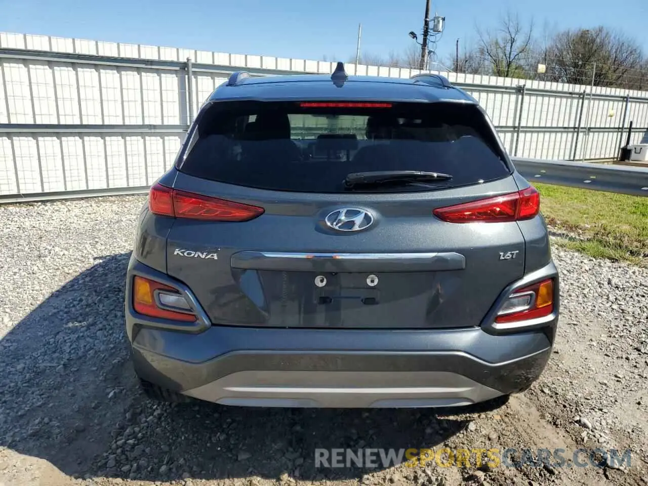 6 fotografías del automóvil dañado KM8K33A5XLU410194 HYUNDAI KONA 2020