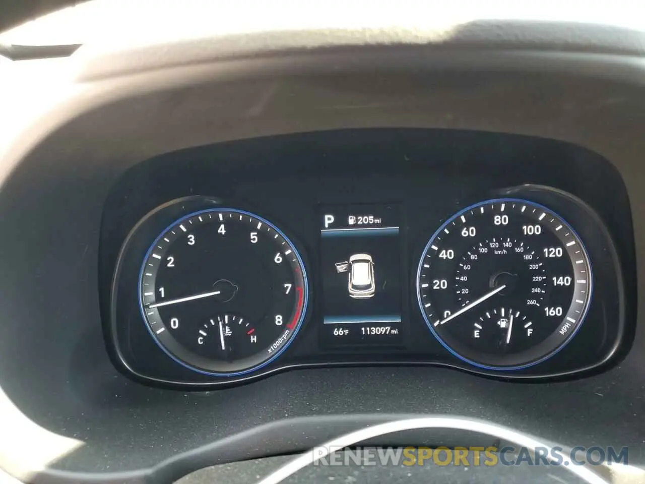 9 fotografías del automóvil dañado KM8K33A5XLU410194 HYUNDAI KONA 2020
