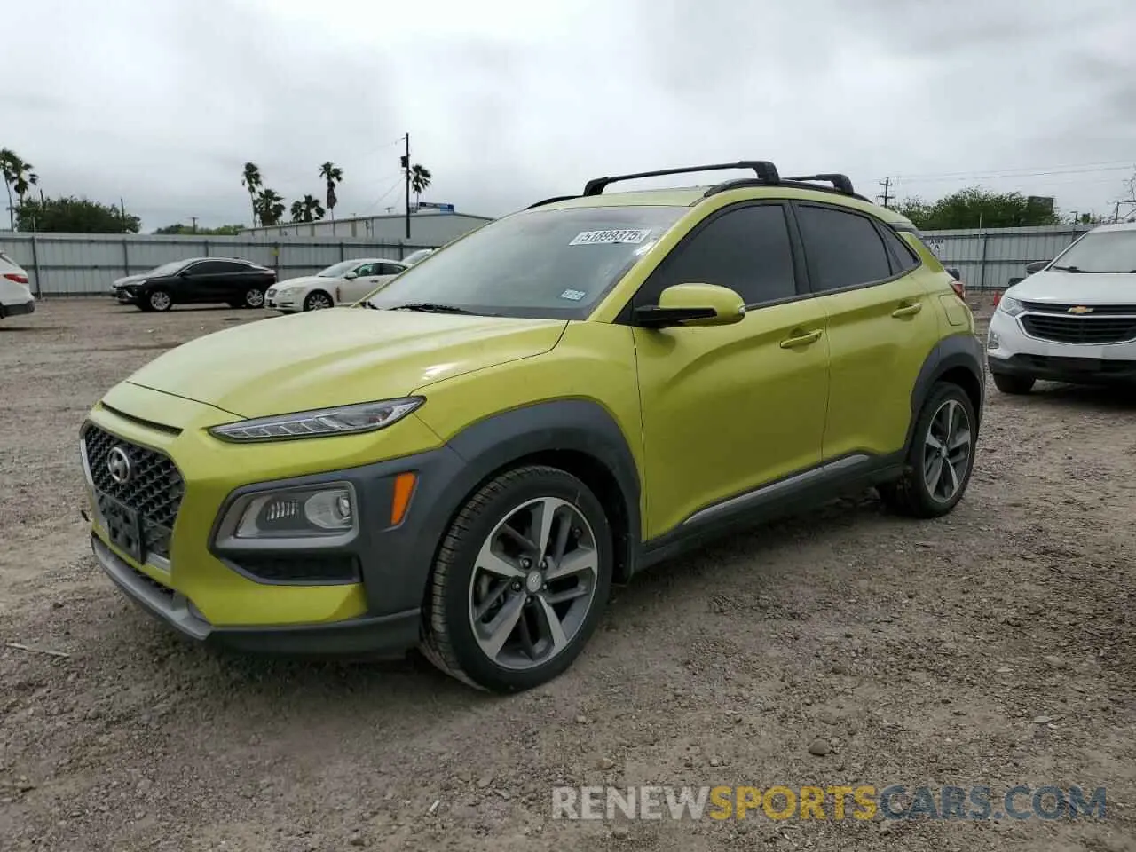 1 fotografías del automóvil dañado KM8K33A5XLU549886 HYUNDAI KONA 2020