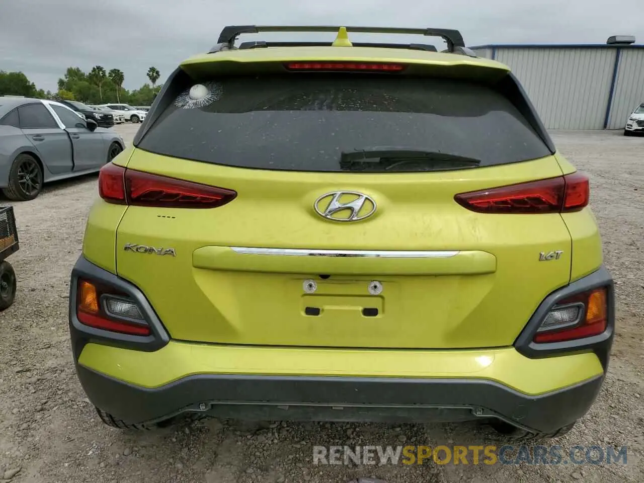 6 fotografías del automóvil dañado KM8K33A5XLU549886 HYUNDAI KONA 2020