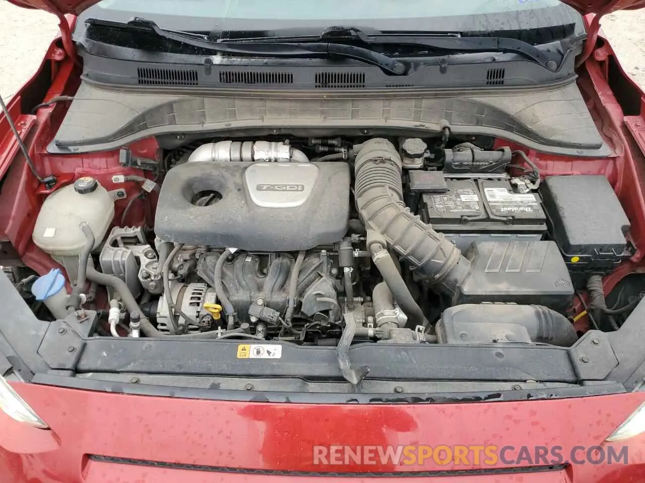 12 fotografías del automóvil dañado KM8K3CA50LU407160 HYUNDAI KONA 2020