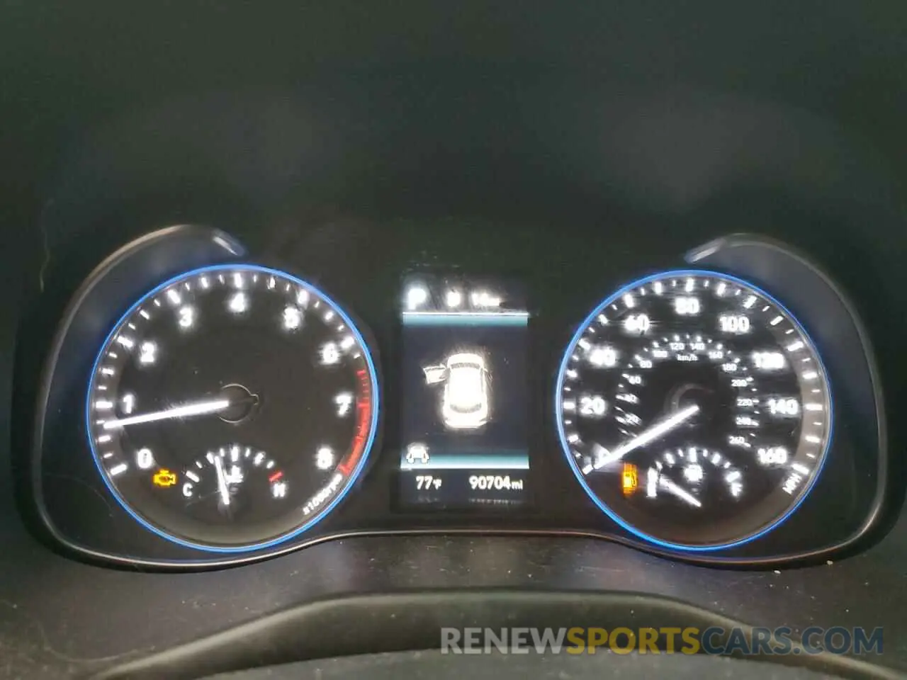9 fotografías del automóvil dañado KM8K3CA50LU407160 HYUNDAI KONA 2020