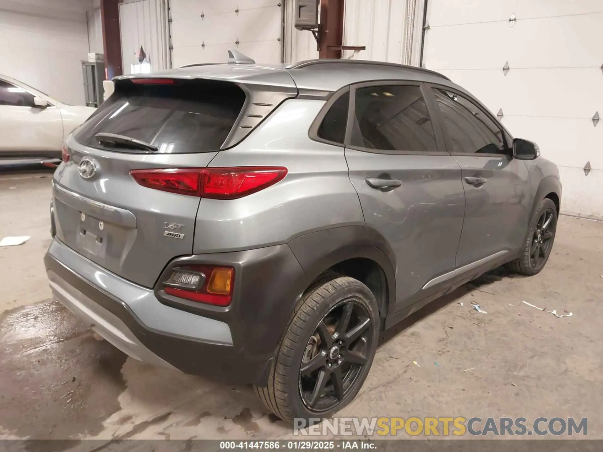 4 fotografías del automóvil dañado KM8K3CA51LU429491 HYUNDAI KONA 2020