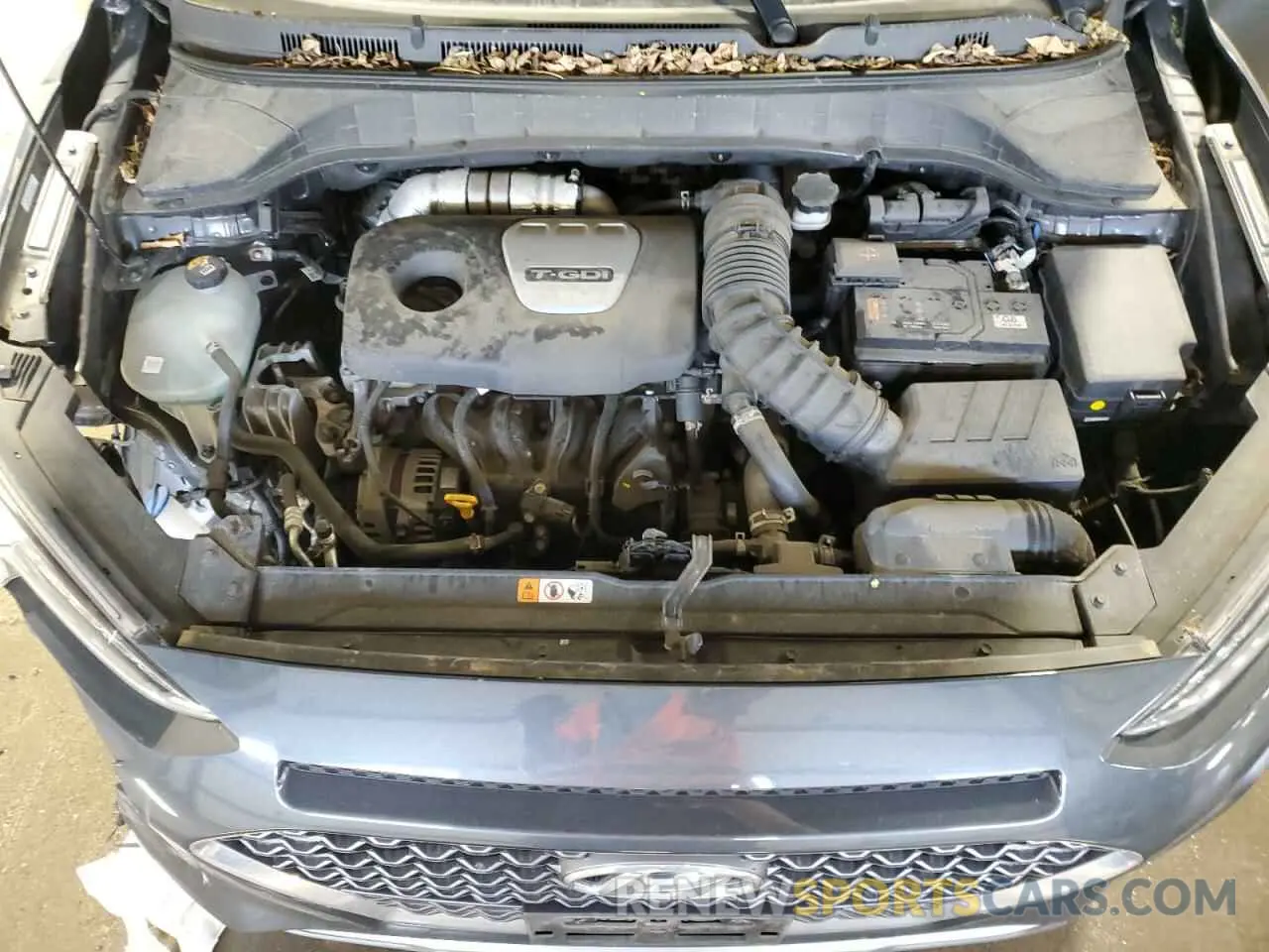 12 fotografías del automóvil dañado KM8K3CA52LU459888 HYUNDAI KONA 2020