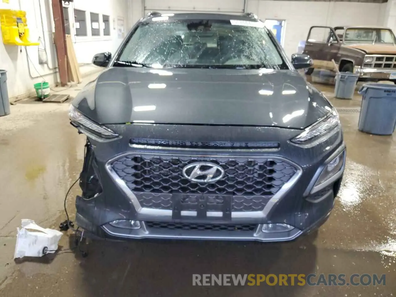 5 fotografías del automóvil dañado KM8K3CA52LU459888 HYUNDAI KONA 2020