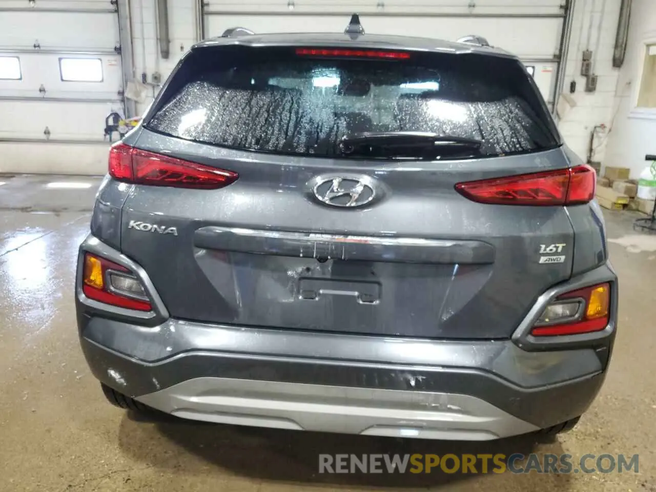 6 fotografías del automóvil dañado KM8K3CA52LU459888 HYUNDAI KONA 2020