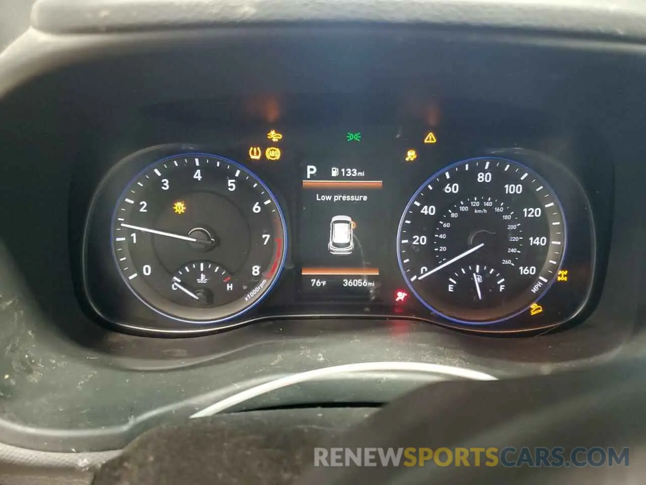 9 fotografías del automóvil dañado KM8K3CA52LU459888 HYUNDAI KONA 2020
