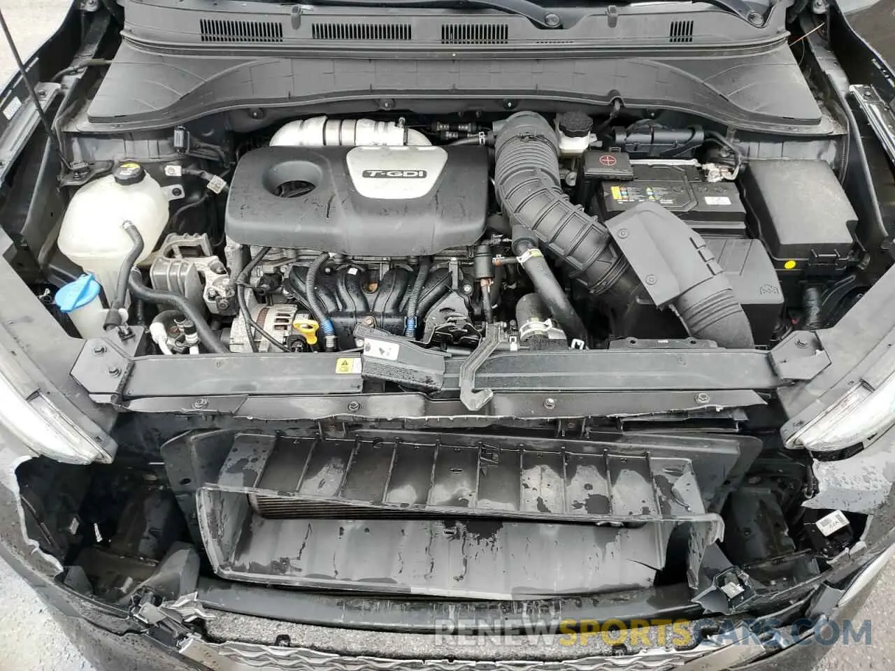 13 fotografías del automóvil dañado KM8K3CA53LU453243 HYUNDAI KONA 2020