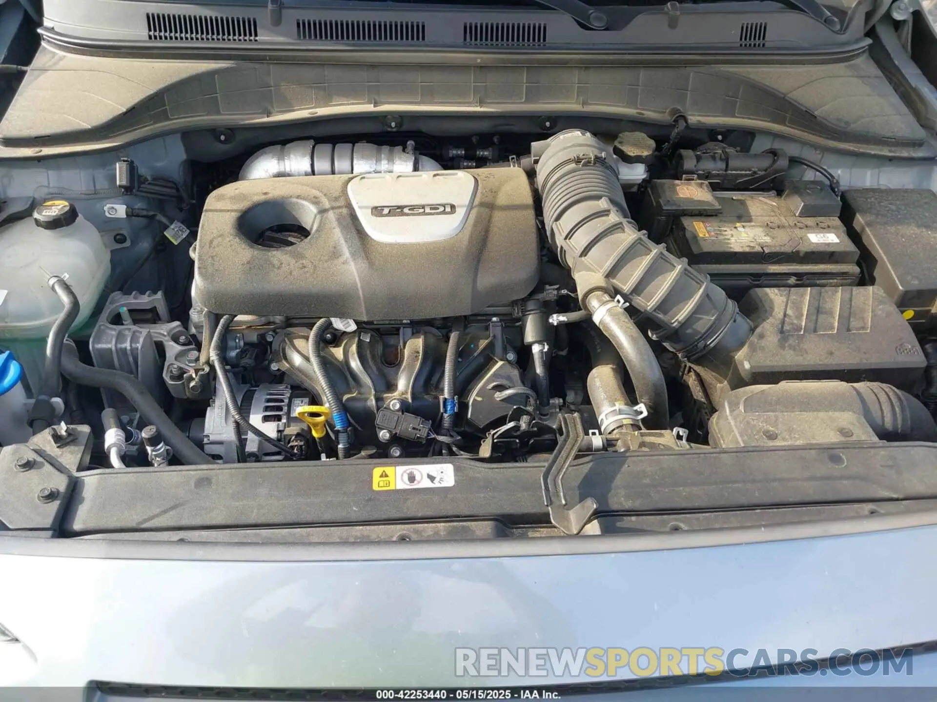 10 fotografías del automóvil dañado KM8K53A55LU453223 HYUNDAI KONA 2020