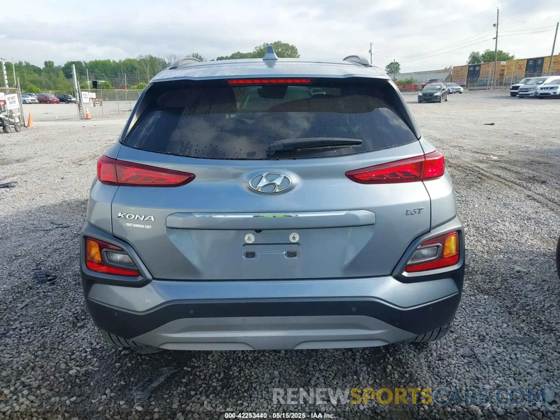 16 fotografías del automóvil dañado KM8K53A55LU453223 HYUNDAI KONA 2020