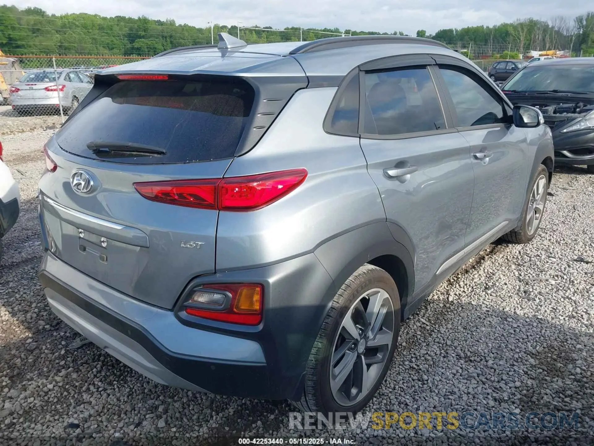 4 fotografías del automóvil dañado KM8K53A55LU453223 HYUNDAI KONA 2020