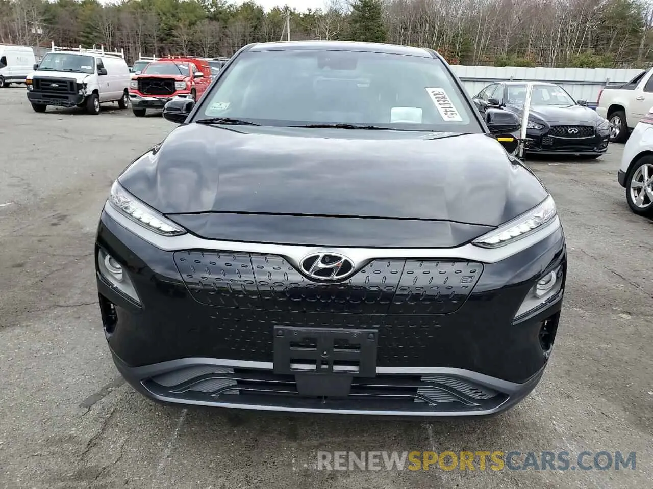 5 fotografías del automóvil dañado KM8K53AG2LU073001 HYUNDAI KONA 2020