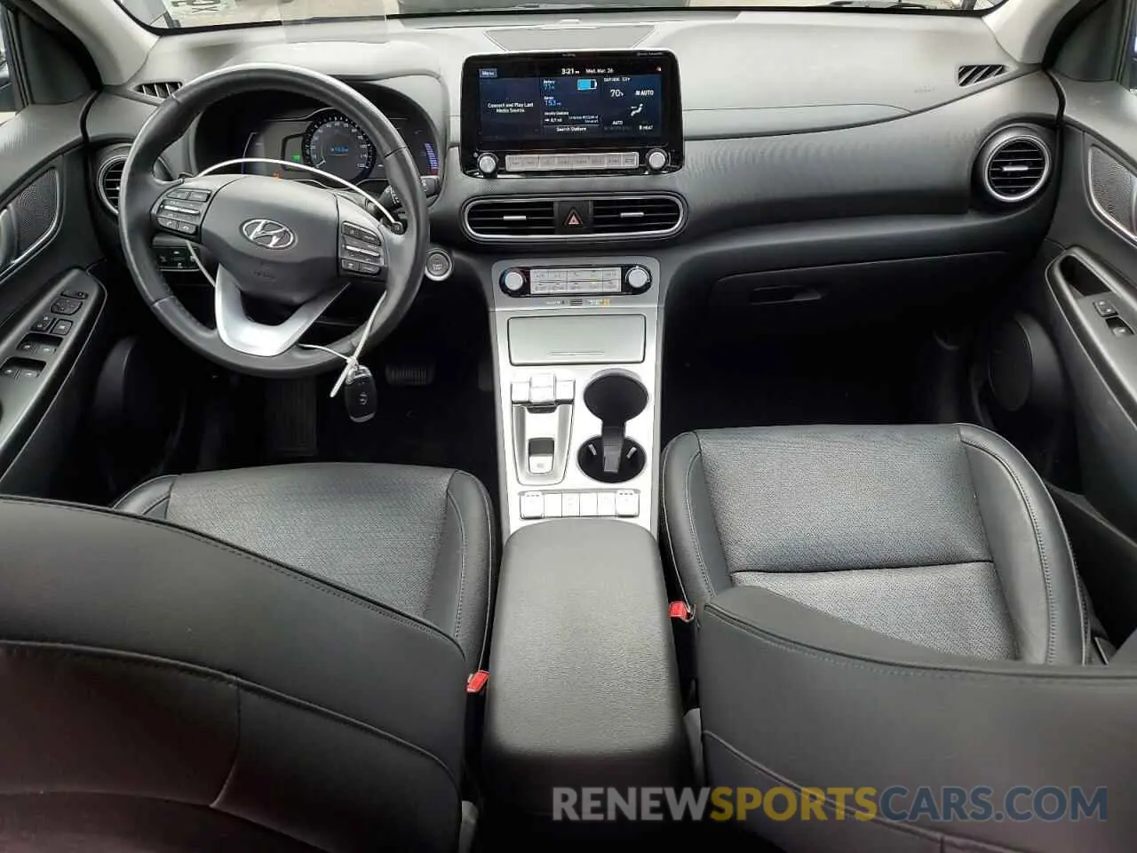 8 fotografías del automóvil dañado KM8K53AG2LU073001 HYUNDAI KONA 2020