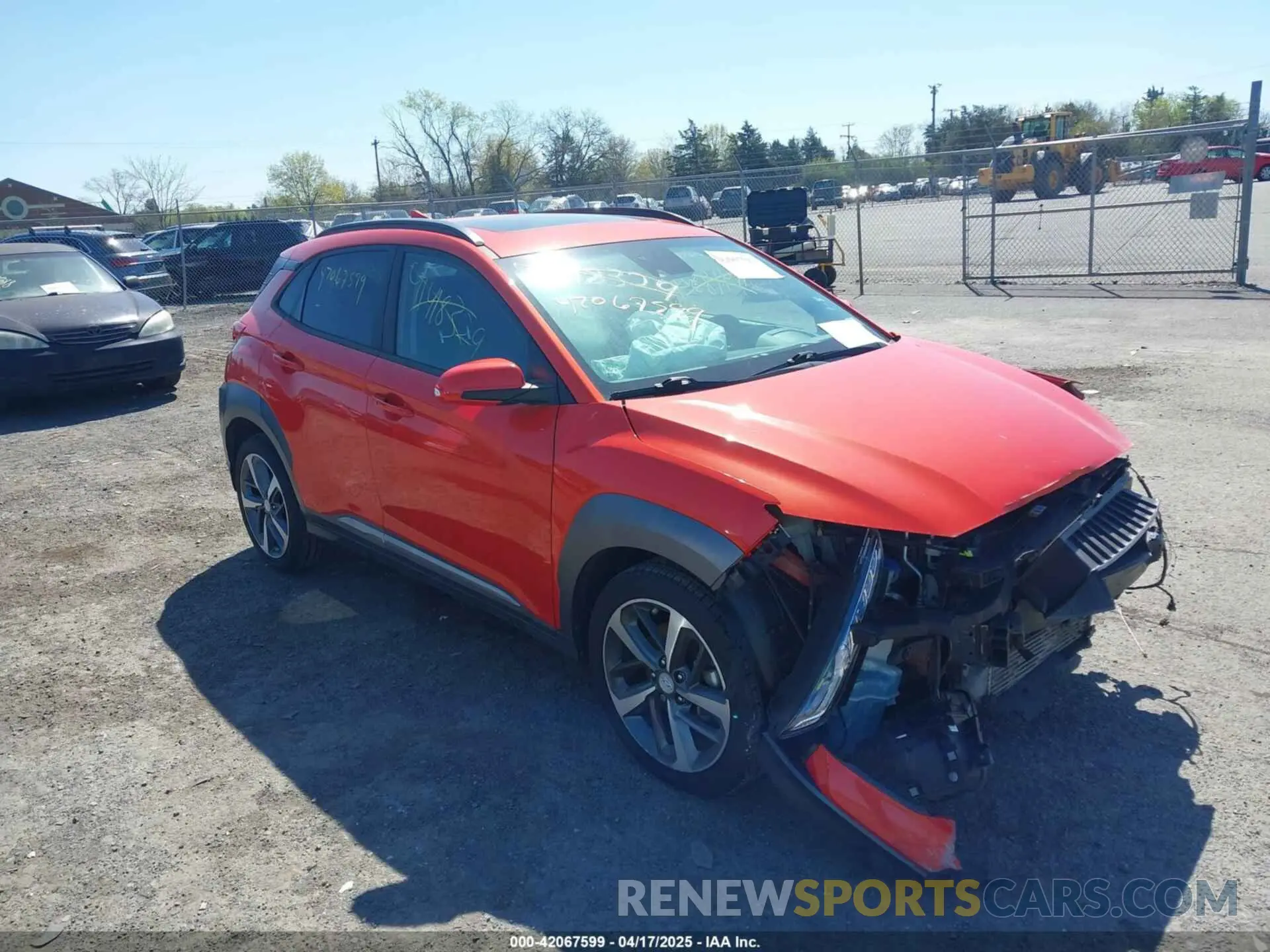 1 fotografías del automóvil dañado KM8K5CA51LU539807 HYUNDAI KONA 2020