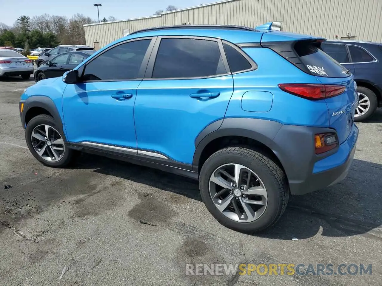 2 fotografías del automóvil dañado KM8K5CA53LU529456 HYUNDAI KONA 2020