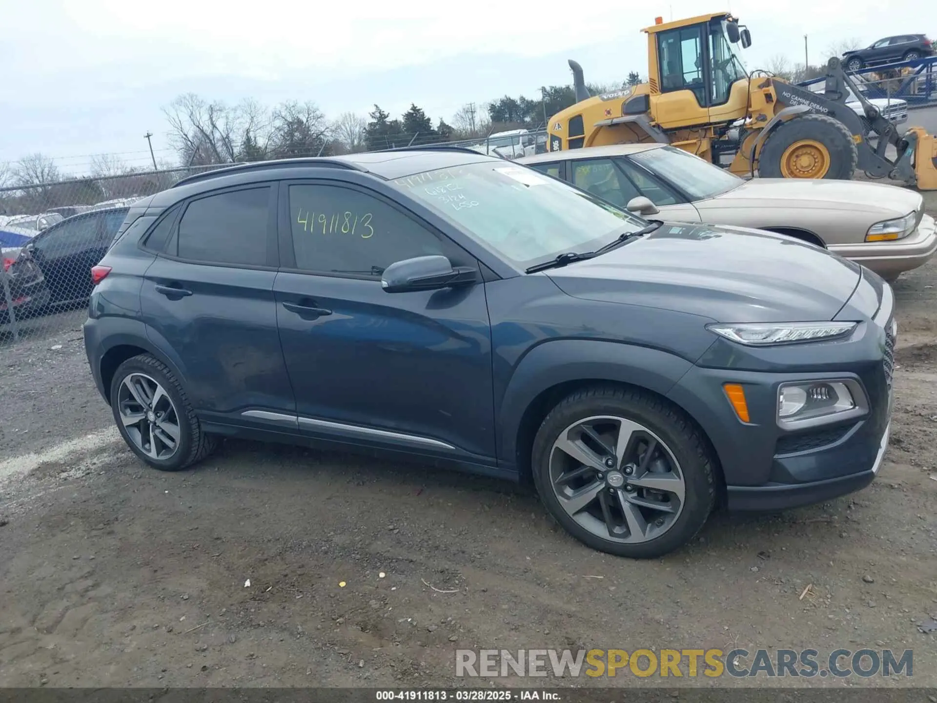 13 fotografías del automóvil dañado KM8K5CA56LU518063 HYUNDAI KONA 2020
