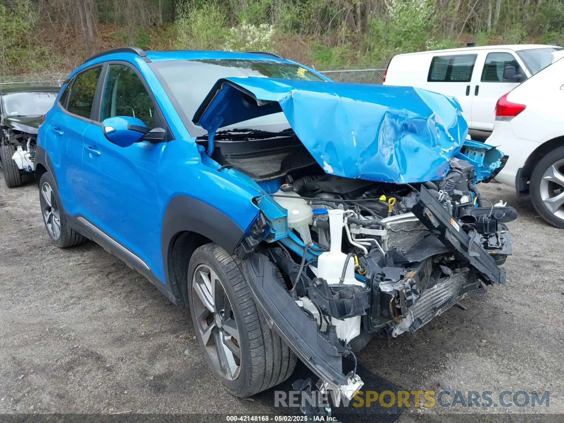 1 fotografías del automóvil dañado KM8K5CA57LU495375 HYUNDAI KONA 2020