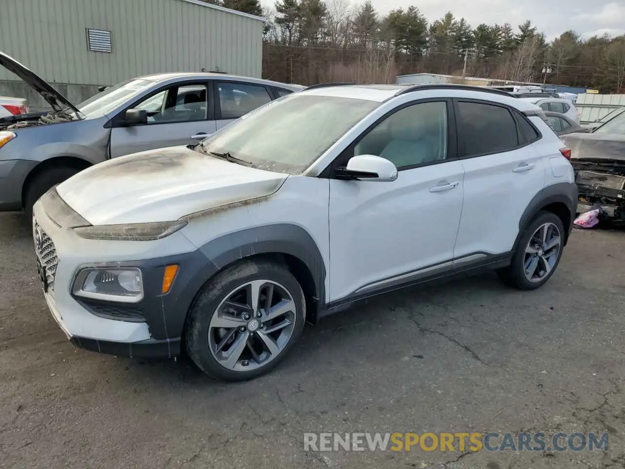 1 fotografías del automóvil dañado KM8K5CA5XLU444727 HYUNDAI KONA 2020