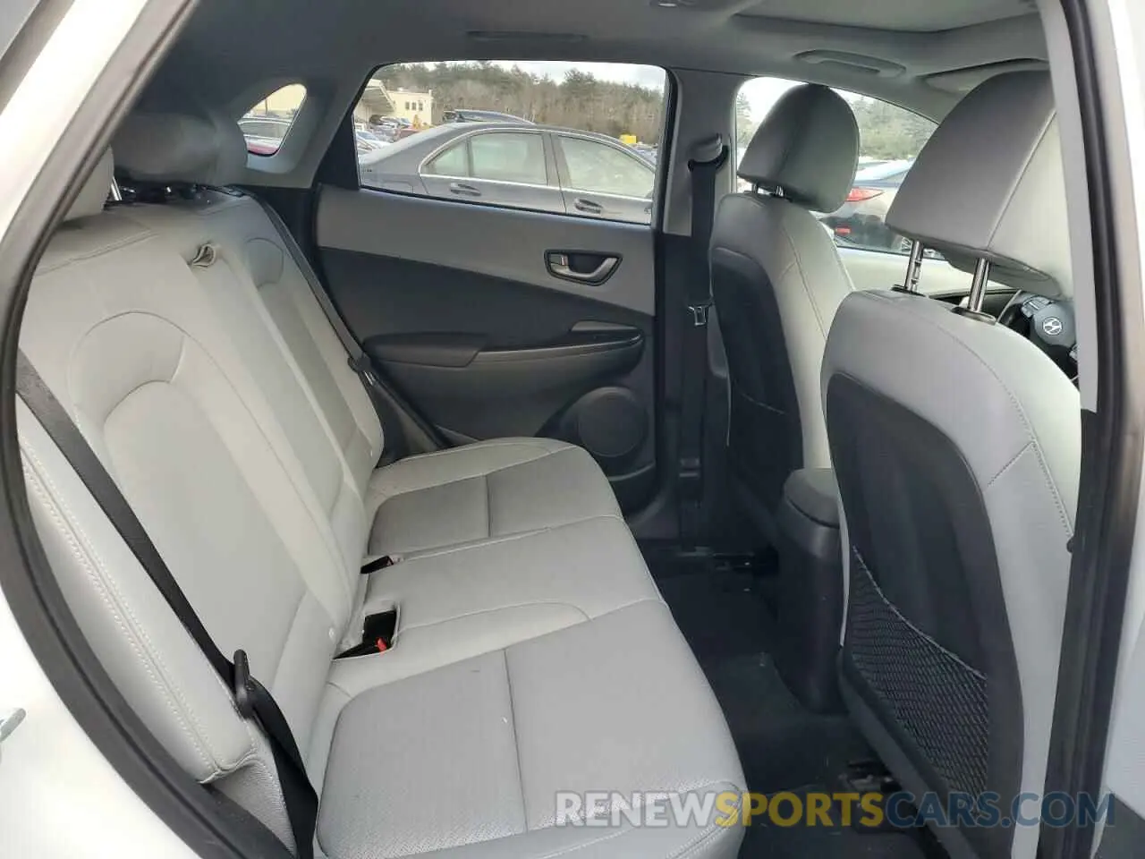11 fotografías del automóvil dañado KM8K5CA5XLU444727 HYUNDAI KONA 2020