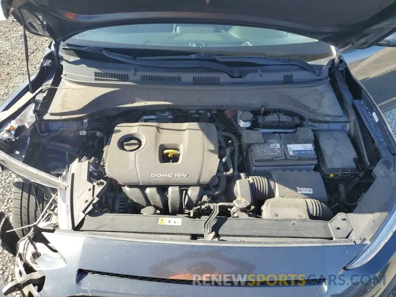11 fotografías del automóvil dañado KM8K62AA4LU427281 HYUNDAI KONA 2020