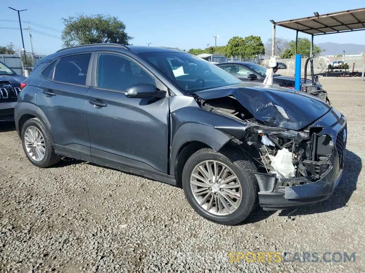 4 fotografías del automóvil dañado KM8K62AA4LU427281 HYUNDAI KONA 2020