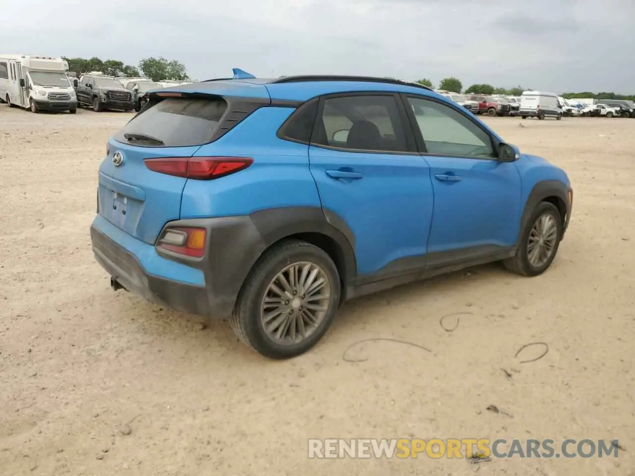 3 fotografías del automóvil dañado KM8K62AA5LU539846 HYUNDAI KONA 2020