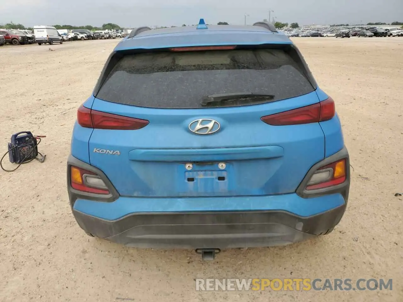 6 fotografías del automóvil dañado KM8K62AA5LU539846 HYUNDAI KONA 2020