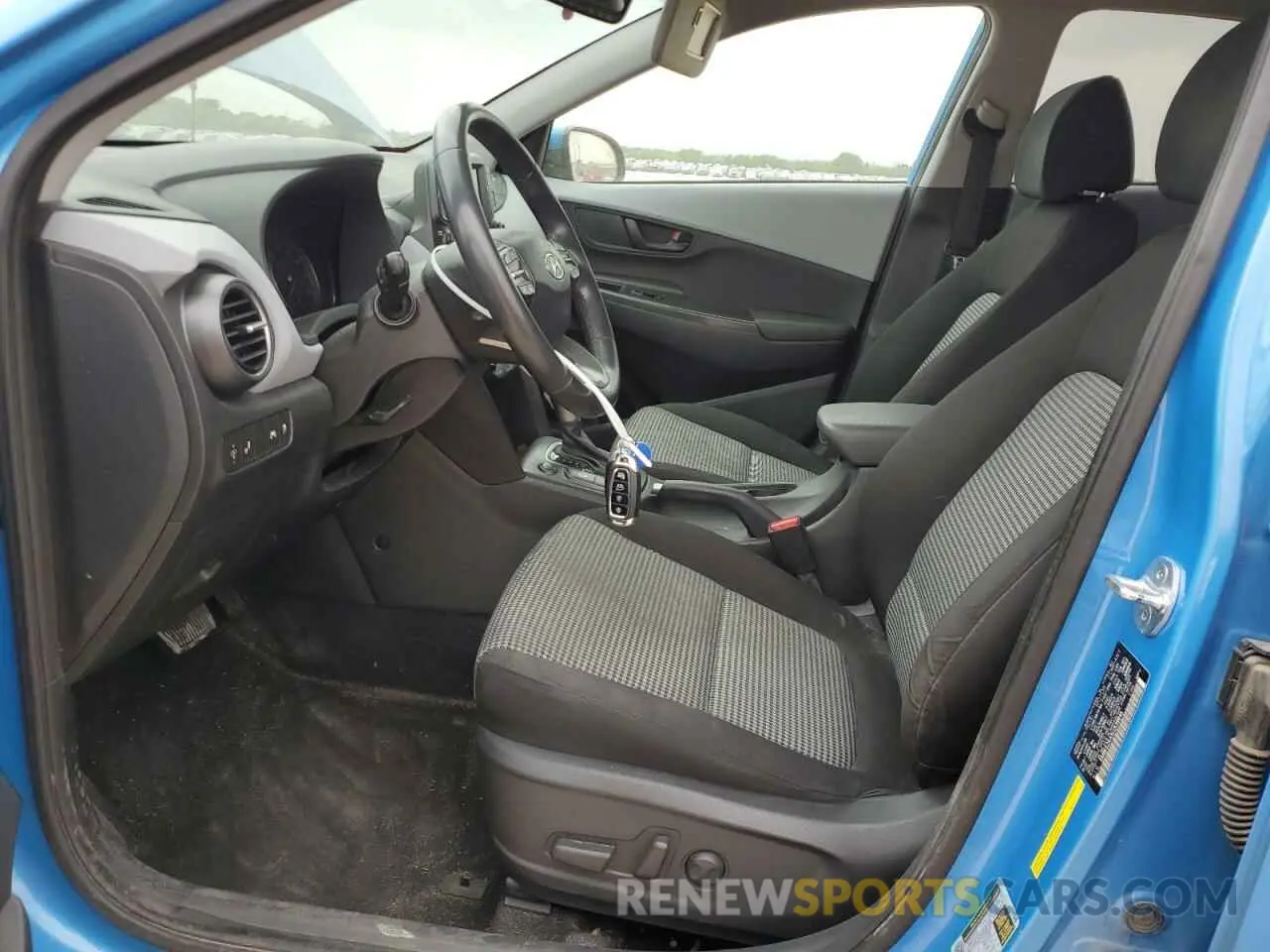 7 fotografías del automóvil dañado KM8K62AA5LU539846 HYUNDAI KONA 2020