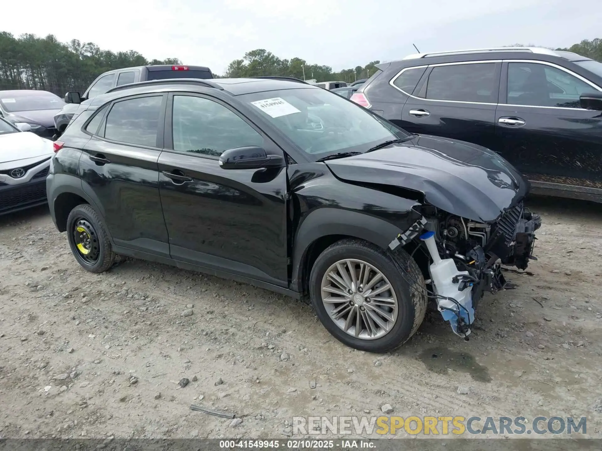 1 fotografías del automóvil dañado KM8K6CAA0LU512429 HYUNDAI KONA 2020