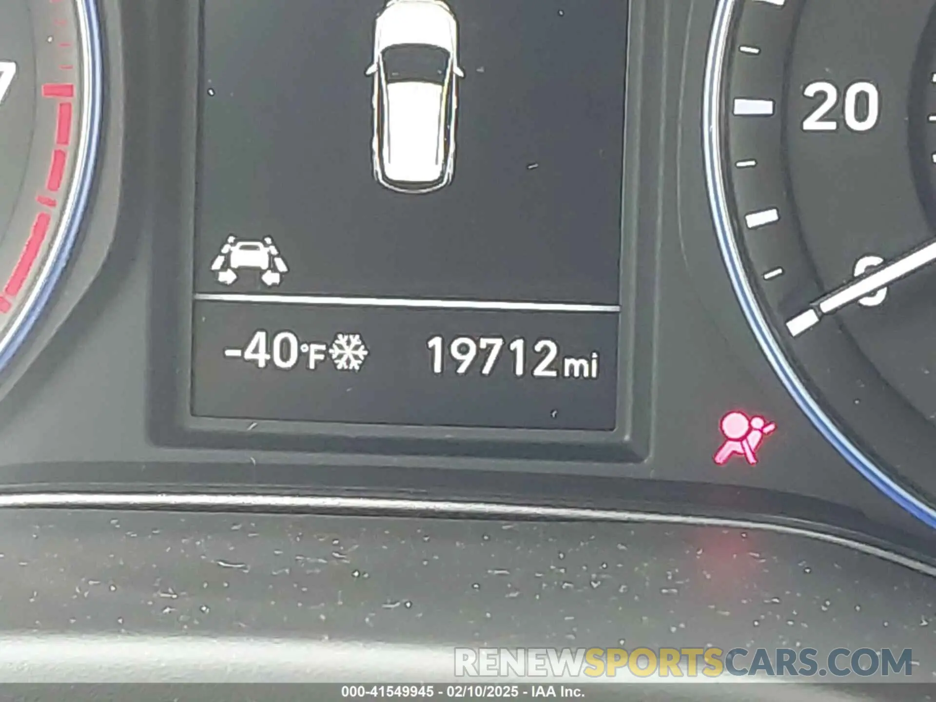 15 fotografías del automóvil dañado KM8K6CAA0LU512429 HYUNDAI KONA 2020
