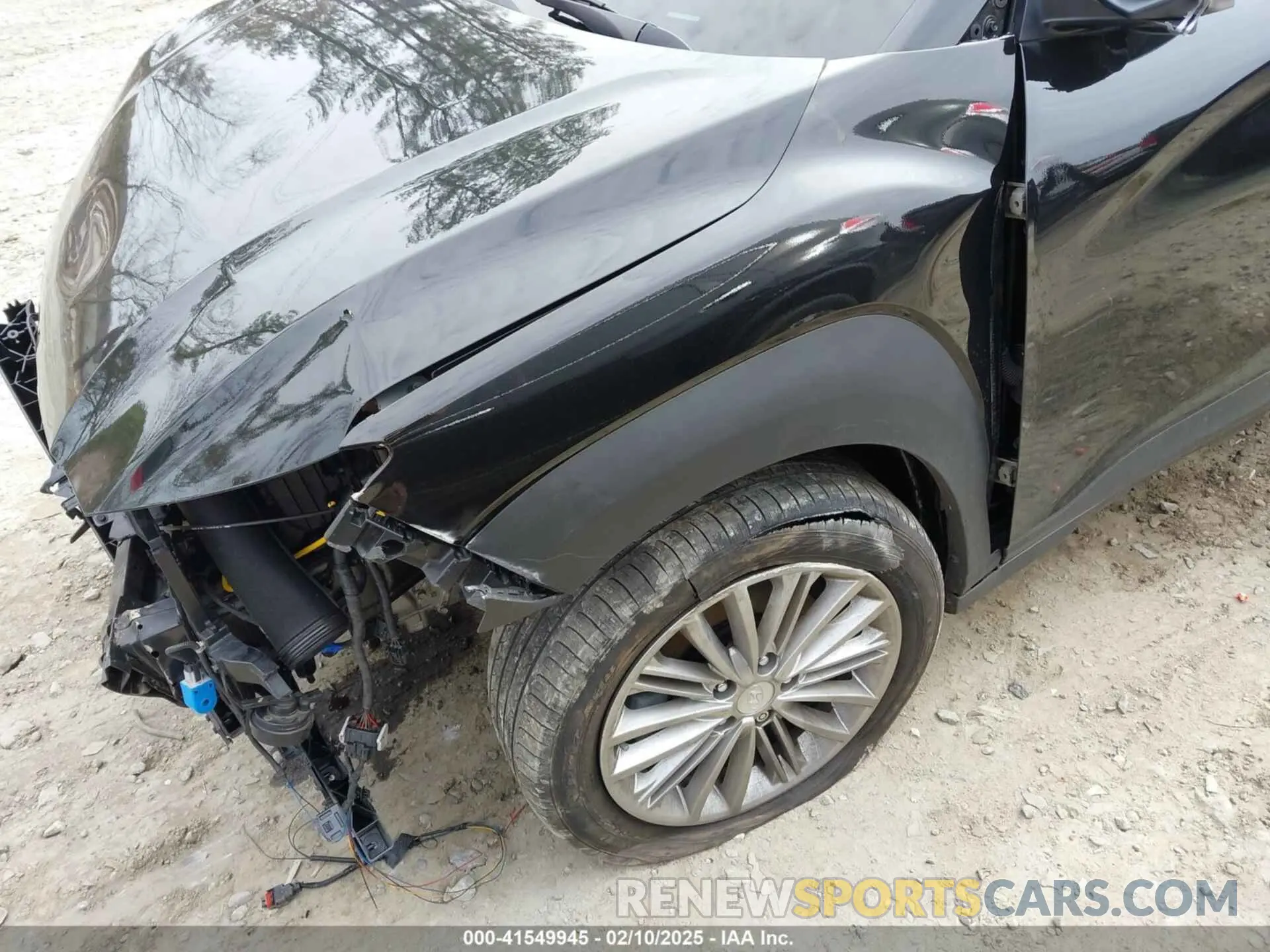 6 fotografías del automóvil dañado KM8K6CAA0LU512429 HYUNDAI KONA 2020