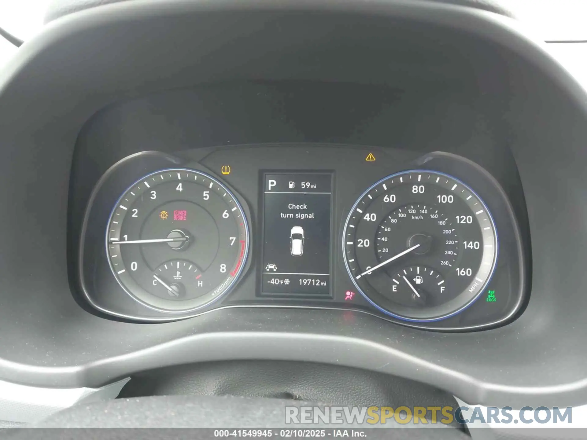 7 fotografías del automóvil dañado KM8K6CAA0LU512429 HYUNDAI KONA 2020