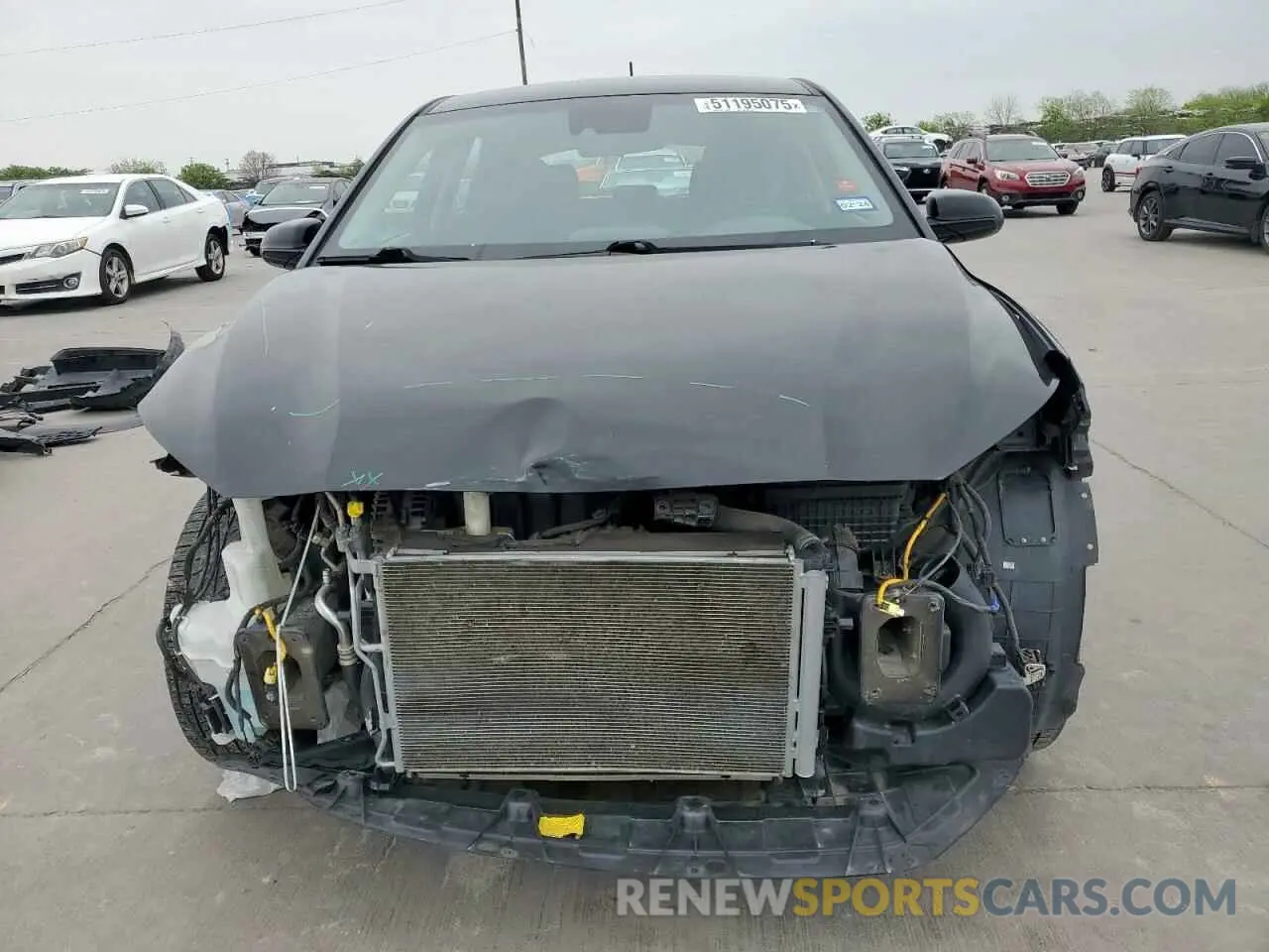 5 fotografías del automóvil dañado KM8K12AA0MU641118 HYUNDAI KONA 2021