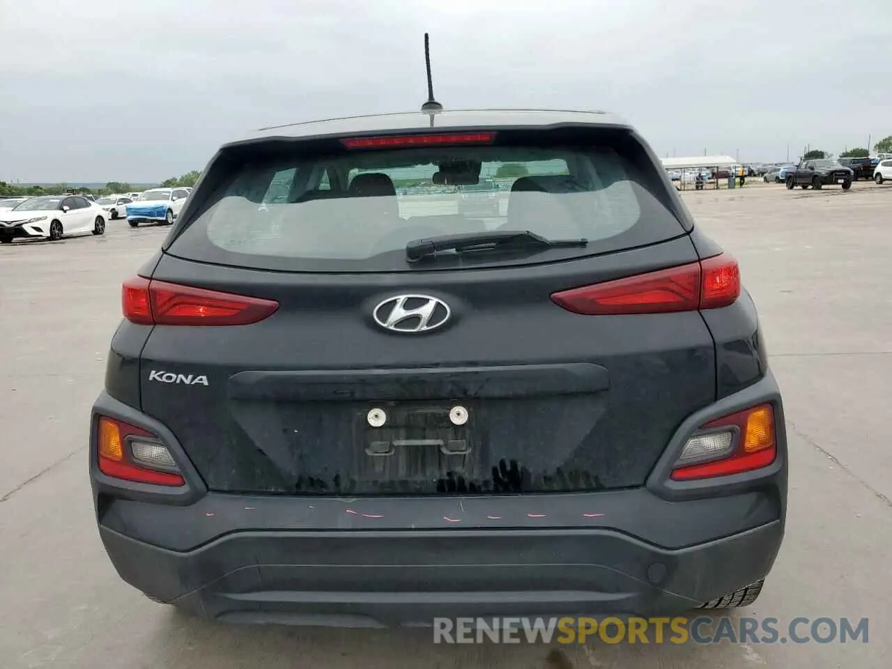 6 fotografías del automóvil dañado KM8K12AA0MU641118 HYUNDAI KONA 2021