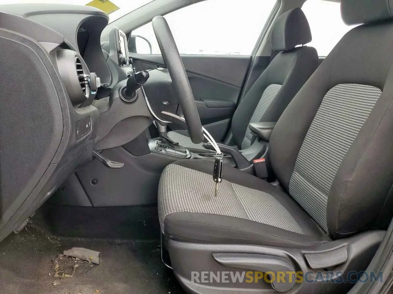 7 fotografías del automóvil dañado KM8K12AA0MU641118 HYUNDAI KONA 2021